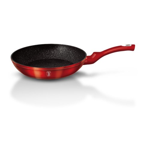 PATELNIA GRANITOWA 24CM BERLINGER HAUS METALLIC BURGUNDY LINE BH-1252-N