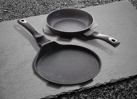 PATELNIA GRANITOWA 28CM BERLINGER HAUS BLACK SILVER BH-1845