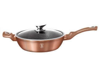 PATELNIA GRANITOWA 28CM BERLINGER HAUS METALLIC LINE ROSEGOLD BH-1518-N