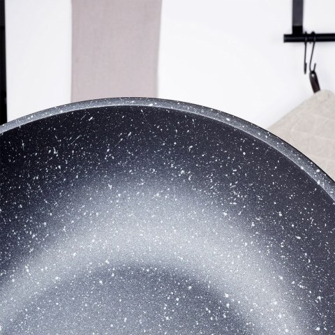 Patelnia głęboka wok granitowa nieprzywierająca indukcja GRANDE 30 cm ORION 112968
