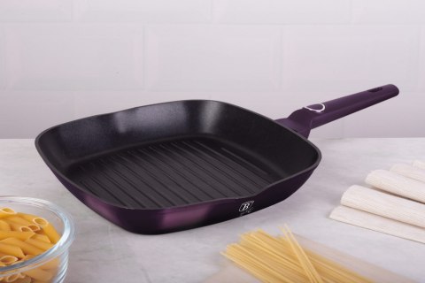 PATELNIA GRILLOWA TYTANOWA 28x28cm BERLINGER HAUS PURPLE ECLIPSE BH-6634