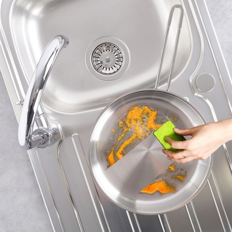 Patelnia stalowa ze stali nierdzewnej indukcja ANETT 26 cm ORION 112961