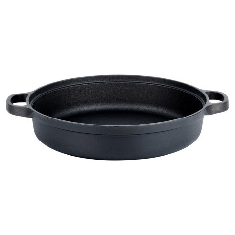 Patelnia żeliwna głęboka indukcja ciężka CAST LINE 30 cm 3.5L VILDE 199070