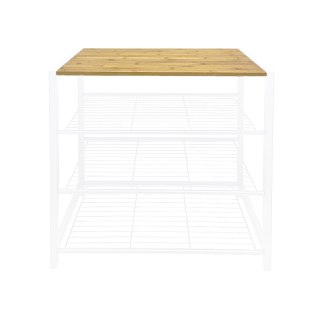 PÓŁKA REGAŁ STOJAK NA BUTY 4-POZIOMOWA 80X30X56CM BRUNBESTE BB-3557
