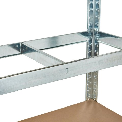 REGAŁ MAGAZYNOWY 180X90X40 CM STAL GALWANIZOWANA 5 PÓŁEK 875 KG MODERNHOME