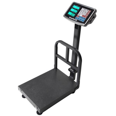WAGA ELEKTRONICZNA 200 KG MAGAZYNOWA SKLEPOWA PLATFORMOWA TOWAROWA PRZEMYSŁOWA LCD