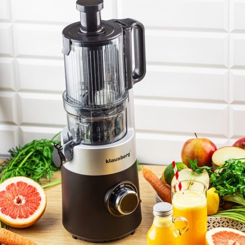 SOKOWIRÓWKA WOLNOOBROTOWA 180W DO OWOCÓW I WARZYW COLD PRESS KLAUSBERG KB-7871