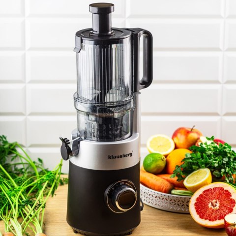 SOKOWIRÓWKA WOLNOOBROTOWA 180W DO OWOCÓW I WARZYW COLD PRESS KLAUSBERG KB-7871