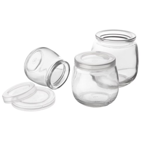 Słoiki na jogurt i desery dżem 130ml pojemniki słoiczki słoiki 12SZT ORION 121795