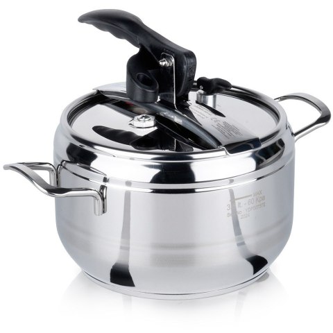 Szybkowar stalowy na gaz indukcja garnek ciśnieniowy PROFI 3.5L ORION 111731