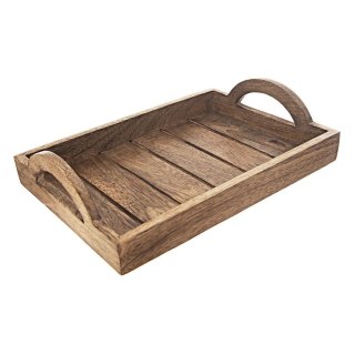 Taca drewniana do serwowania przekąsek MANGO 30.5x20.5cm ORION 153861