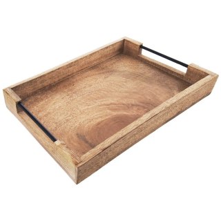 Taca drewniana do serwowania przekąsek MANGO 40.5x30.5x6cm ORION 153881