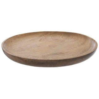 Taca drewniana do serwowania przekąsek okrągła MANGO 30cm ORION 153829