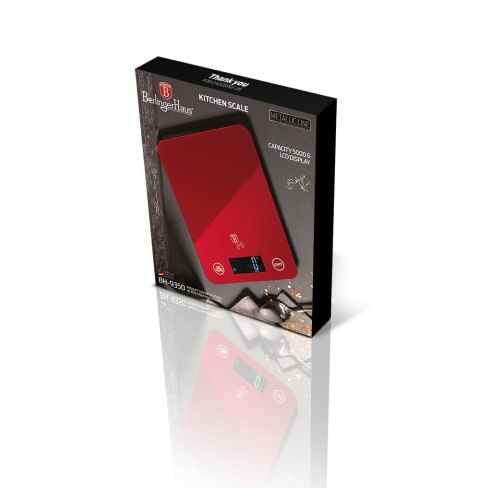 WAGA KUCHENNA ULTRA-SLIM BERLINGER HAUS BURGUNDY BH-9350
