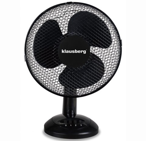 Wentylator Biurkowy Czarny 30 cm 40W KLAUSBERG KB-7474