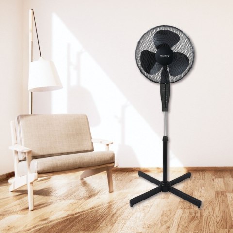 WENTYLATOR PODŁOGOWY Z PILOTEM I TIMEREM 40CM 50W KLAUSBERG KB-7885