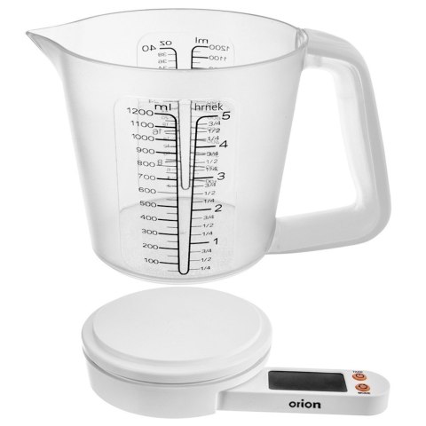 Waga kuchenna z miarką 5kg 1.2L ORION 131815