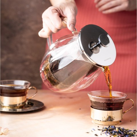 Zaparzacz Do Kawy Herbaty 0,60L FRENCH PRESS KLAUSBERG KB-7683