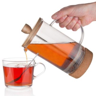 Zaparzacz szklany do herbaty kawy FRENCH PRESS tłokowy 1L ORION 152600