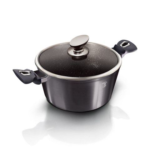 Zestaw Garnków Z Powłoką Granitową 10 el. BERLINGER HAUS Carbon Pro BH-6919