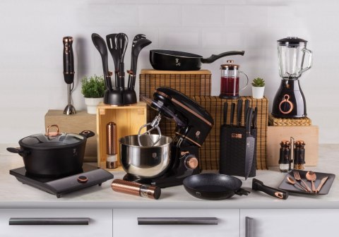 ZESTAW NOŻY 7 EL. BERLINGER HAUS BLACK ROSE GOLD BH-2422